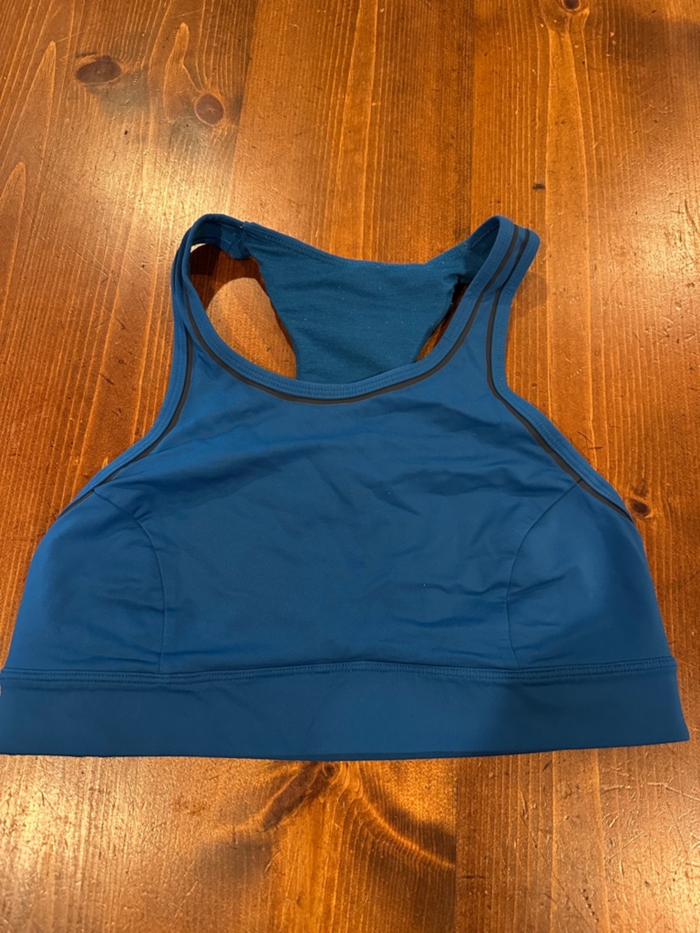 lululemon athletica High-Neck Racerback Sports Bra - Deep Blue